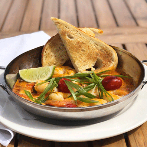 Firecracker Shrimp Skillet